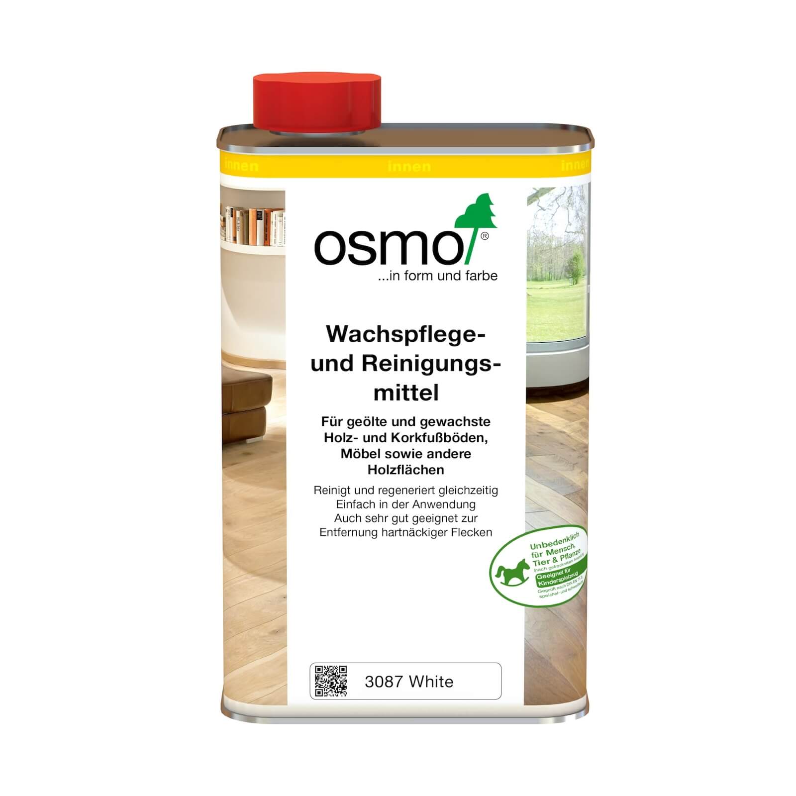 OSMO Wachspflege- und Reinigungsmittel 3087 Weiß, 1 Liter
