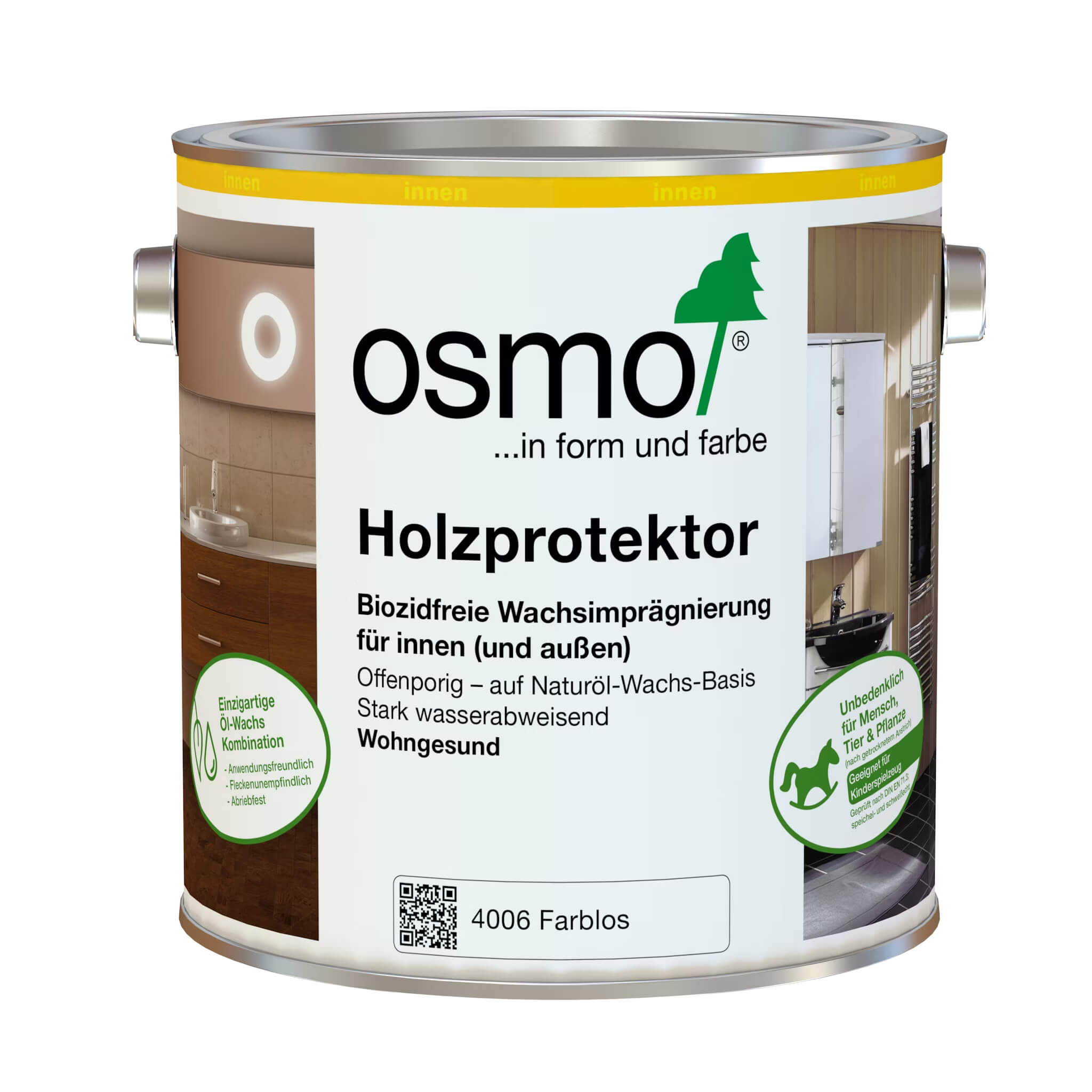 OSMO Wood Protektor Clear 4006, Paint Container