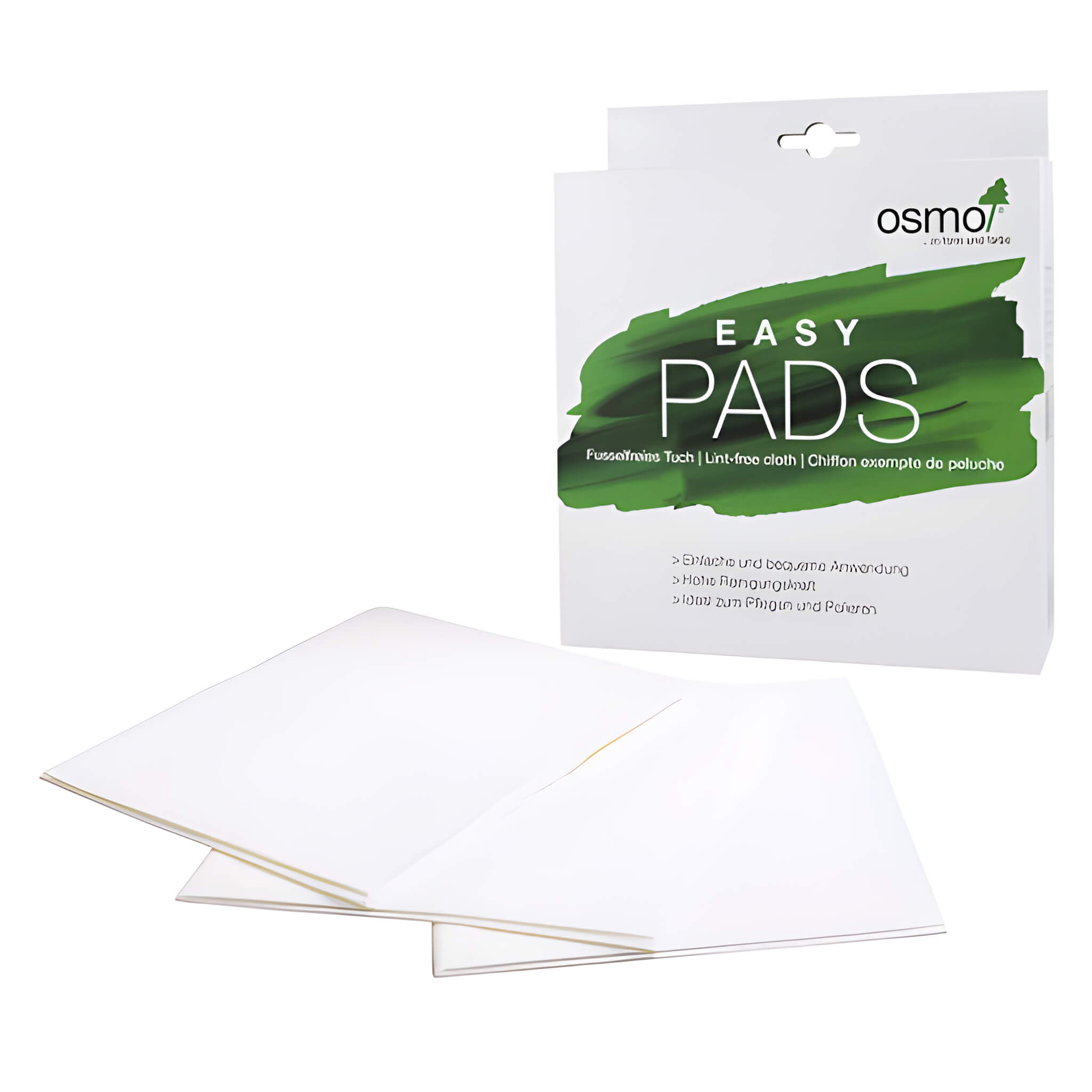 OSMO Easy Pads 325x340mm (10 St./VPE), Advertisement, Poster, Business Card, Paper, Text